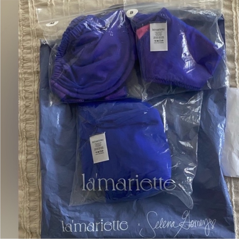 Bikini Set La’Mariette x Selena Gomez Shimmer purple READ size description - Picture 5 of 5
